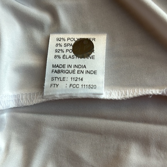 Jamie Sadock Like New Quarter Zip Sleeveless Top in SZ XL - Picture 6 of 10